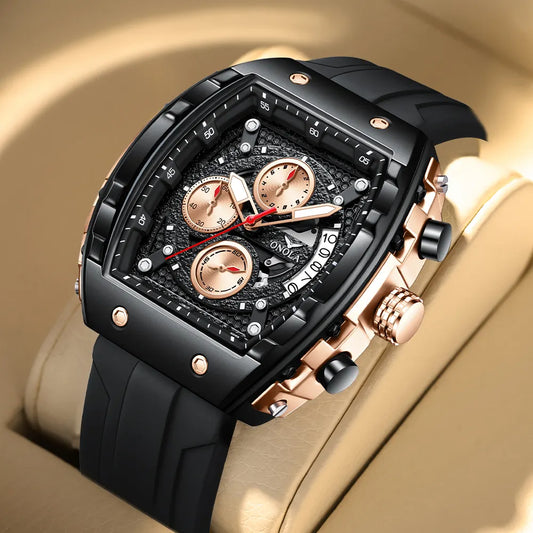 High Quality Fashion Sports ONOLA Brand Watch for Men Night Light Quartz Chronograph Watch Factory Wholesale Watches