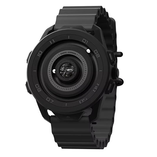 DG New Magnetic Bead Simulated Watch - Waterproof Quartz Watch with Unique Pointer Design, Fashion Sports Silicone Strap Watch